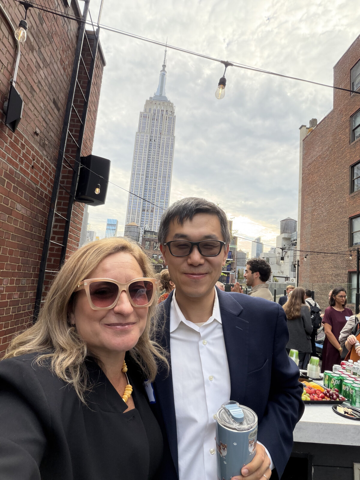 The Future of Carbon Finance: Scaling Finance for Nature-Based Climate Solutions — rooftop guests